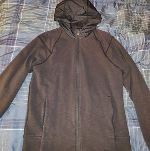 lululemon Black Hoodie with Water Resistant Hood